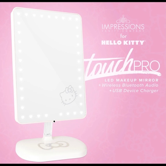 Sanrio Other Impressions Vanity X Hello Kitty Led Makeup Mirror Poshmark impressions vanity x hello kitty led makeup mirror